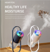 Magic Shadow USB Air Humidifier For Home With Projection Night Lights Ultrasonic Car Mist Maker Mini Office Air Purifier thumbnail