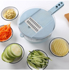 8 In 1 Mandoline Slicer Vegetable Slicer Potato Peeler Carrot Onion Grater With Strainer Vegetable Cutter Kitchen Accessories thumbnail