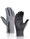 Winter Gloves Touch Screen Riding Motorcycle Sliding Waterproof Sports Gloves With Fleece thumbnail