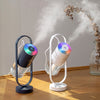 Magic Shadow USB Air Humidifier For Home With Projection Night Lights Ultrasonic Car Mist Maker Mini Office Air Purifier thumbnail