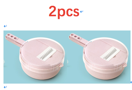 8 In 1 Mandoline Slicer Vegetable Slicer Potato Peeler Carrot Onion Grater With Strainer Vegetable Cutter Kitchen Accessories - image 6