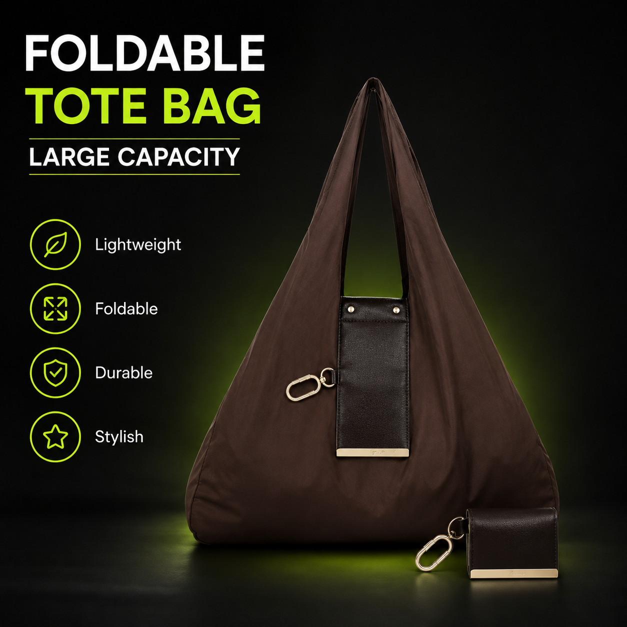 CarryNest™ Foldable Everyday Tote Bag | Large Capacity Travel & Shopping Shoulder Bag - image 2