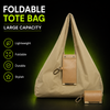 CarryNest™ Foldable Everyday Tote Bag | Large Capacity Travel & Shopping Shoulder Bag thumbnail
