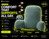 DailyScroll BackNest™ Maternity Lumbar Cushion thumbnail