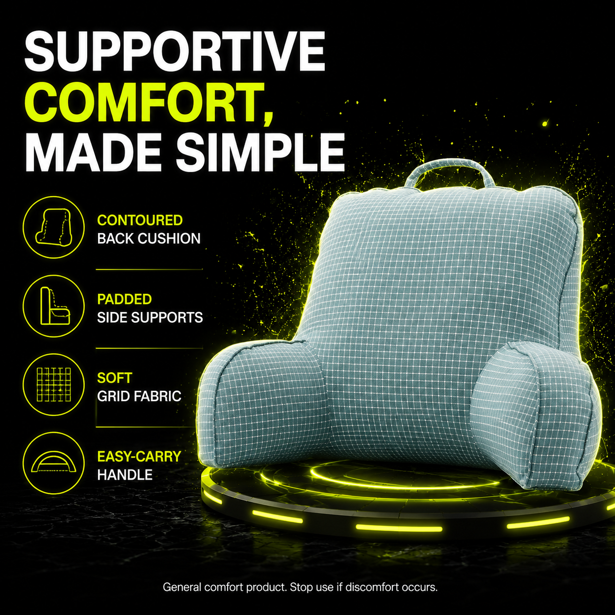 DailyScroll BackNest™ Maternity Lumbar Cushion - image 2