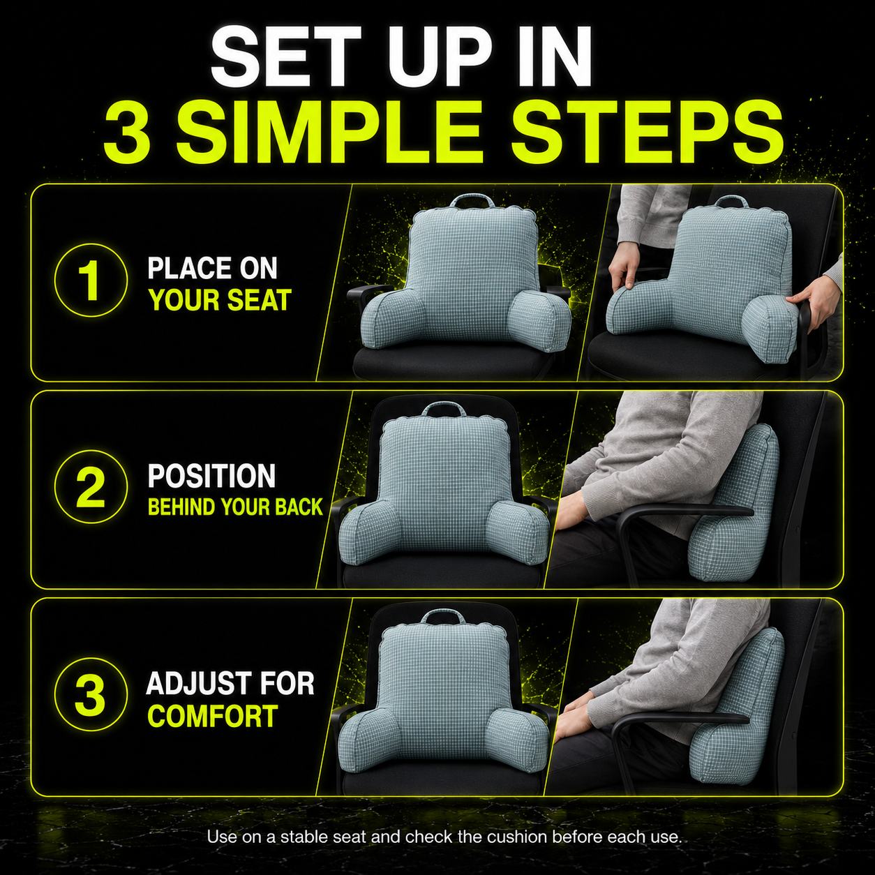 DailyScroll BackNest™ Maternity Lumbar Cushion - image 3