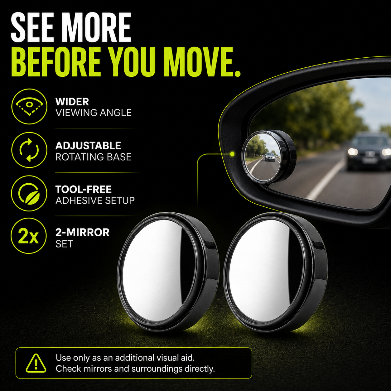 DailyScroll BlindView™ Mirror Pair - image 1