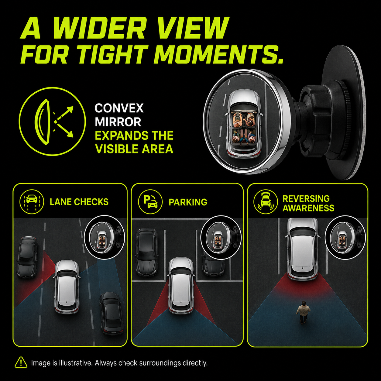 DailyScroll BlindView™ Mirror Pair - image 3