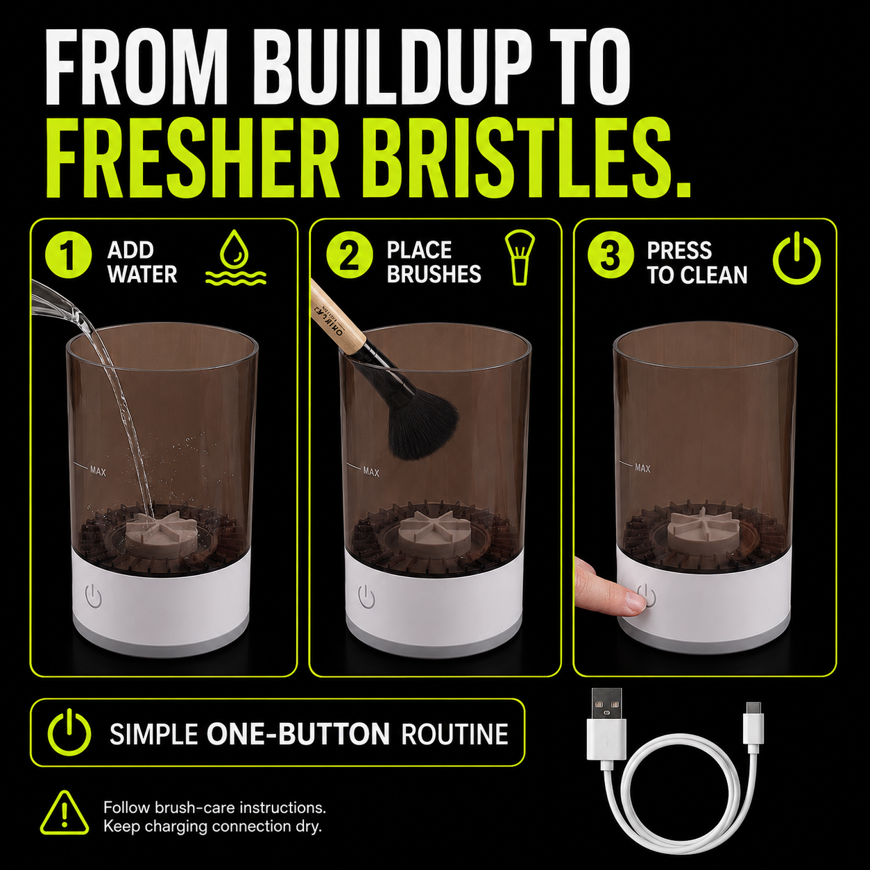 DailyScroll BrushFresh™ Electric Cleaner - image 2