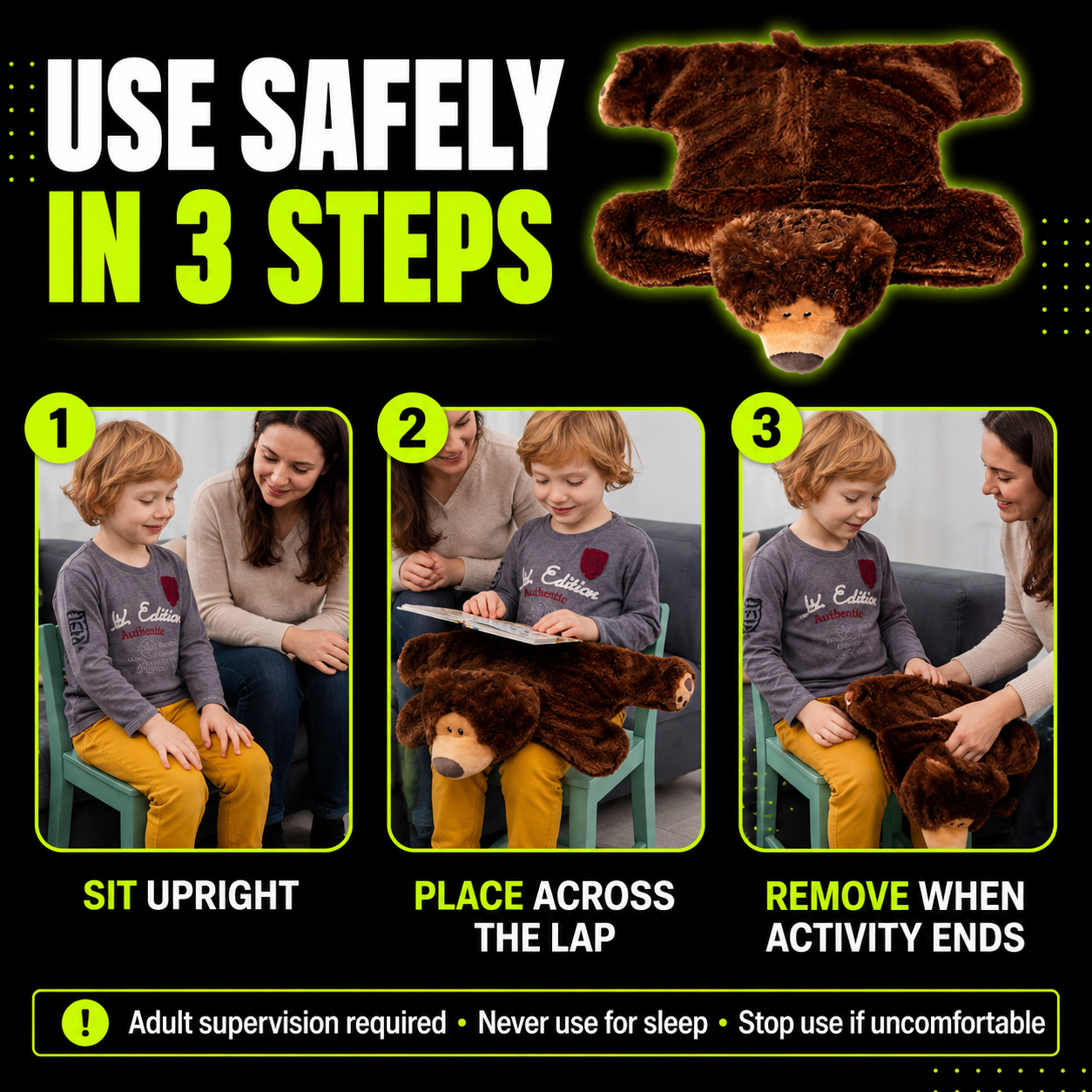 DailyScroll CalmCompanion™ Weighted Lap Pad - image 3