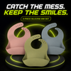 DailyScroll CatchBib™ 3-Piece Silicone Bib Set thumbnail