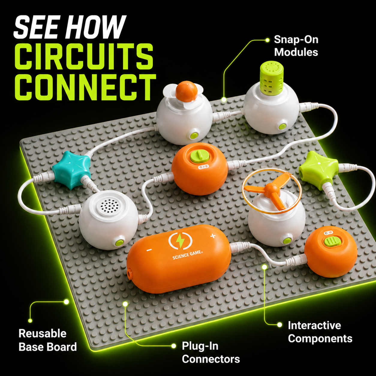 DailyScroll CircuitSpark™ STEM Electronics Kit - image 2