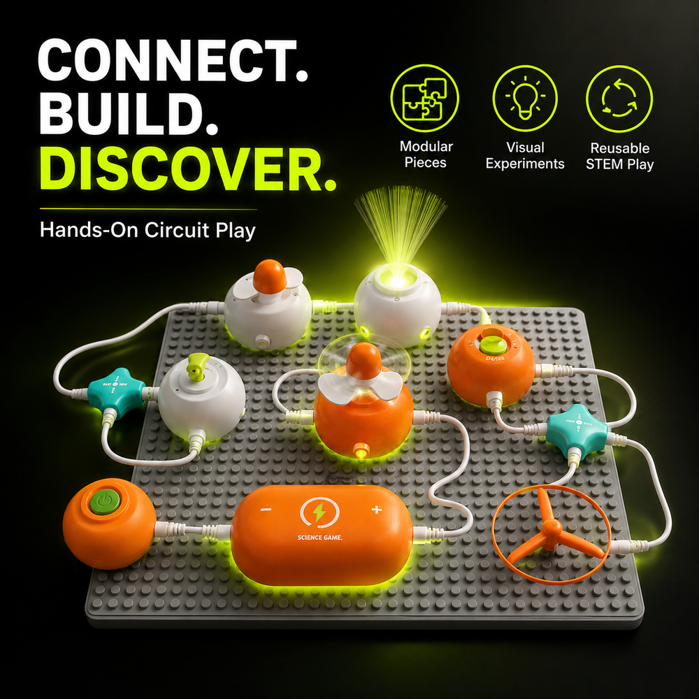 DailyScroll CircuitSpark™ STEM Electronics Kit