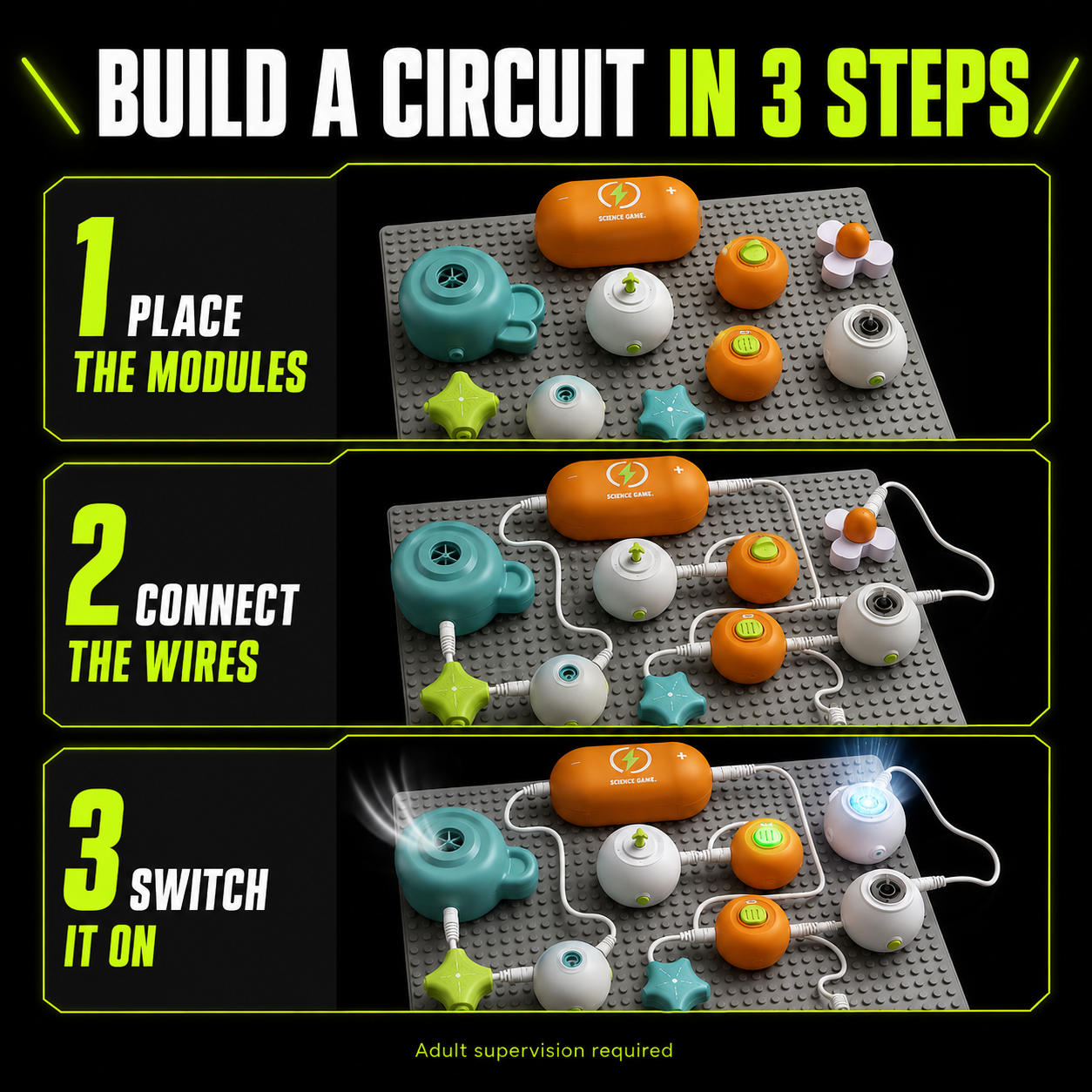 DailyScroll CircuitSpark™ STEM Electronics Kit - image 3