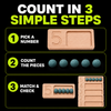 DailyScroll CountCraft™ Montessori Counting Board thumbnail