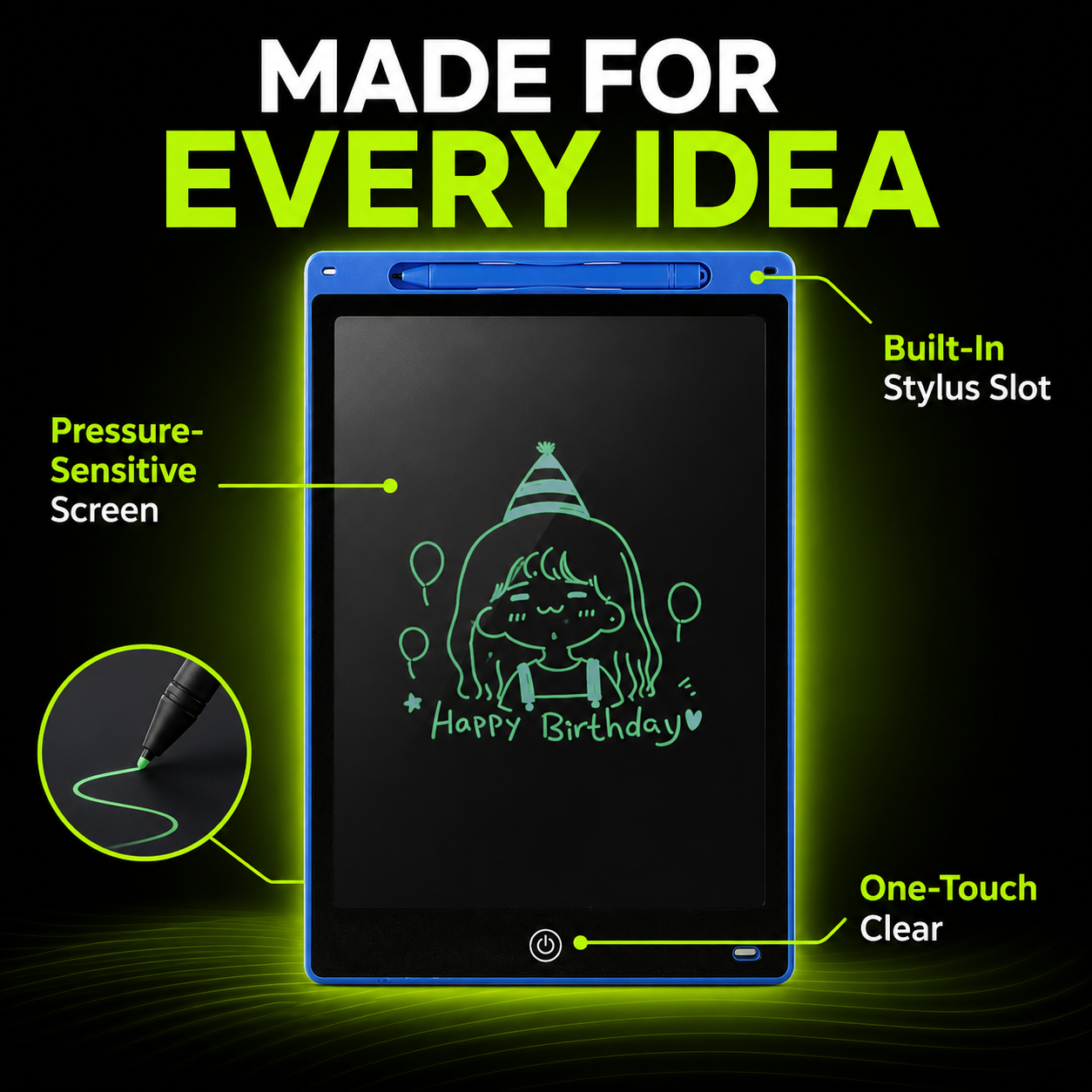 DailyScroll DoodleSlate™ LCD Writing Tablet - image 2
