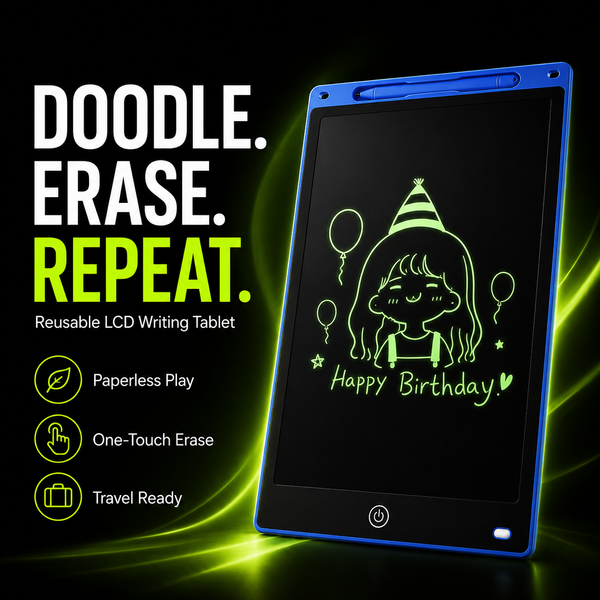 DailyScroll DoodleSlate™ LCD Writing Tablet