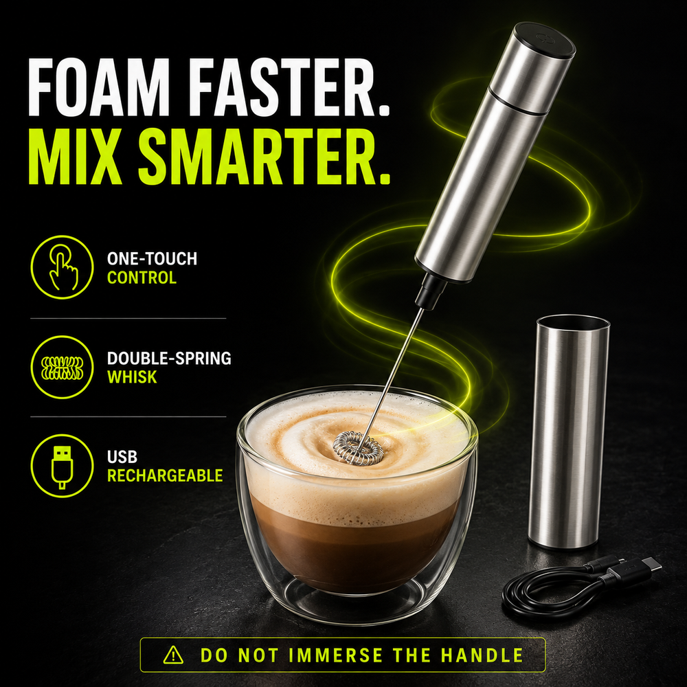 DailyScroll FoamSwift™ Handheld Frother