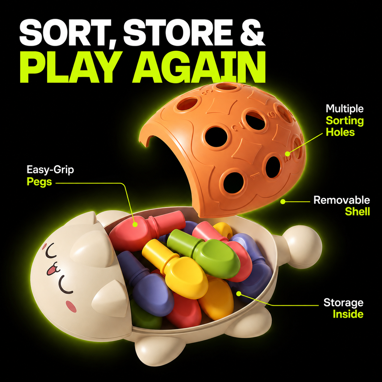 DailyScroll HedgeSort™ Fine Motor Toy - image 2