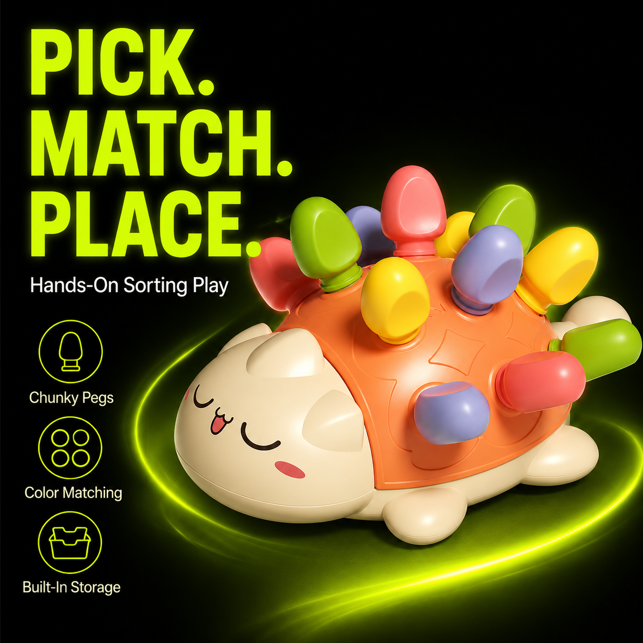 DailyScroll HedgeSort™ Fine Motor Toy - image 1