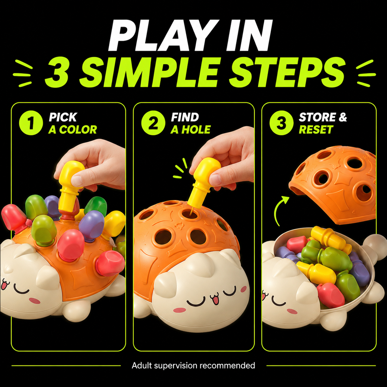 DailyScroll HedgeSort™ Fine Motor Toy - image 3