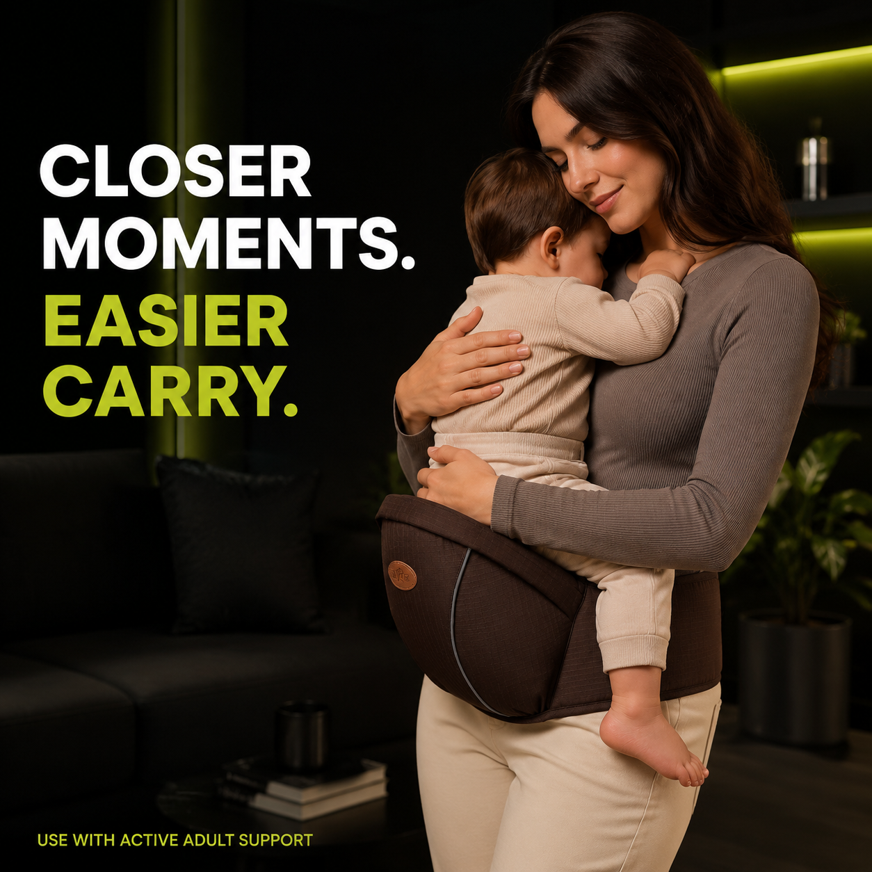 DailyScroll HipHug™ Baby Hip Seat Carrier - image 4