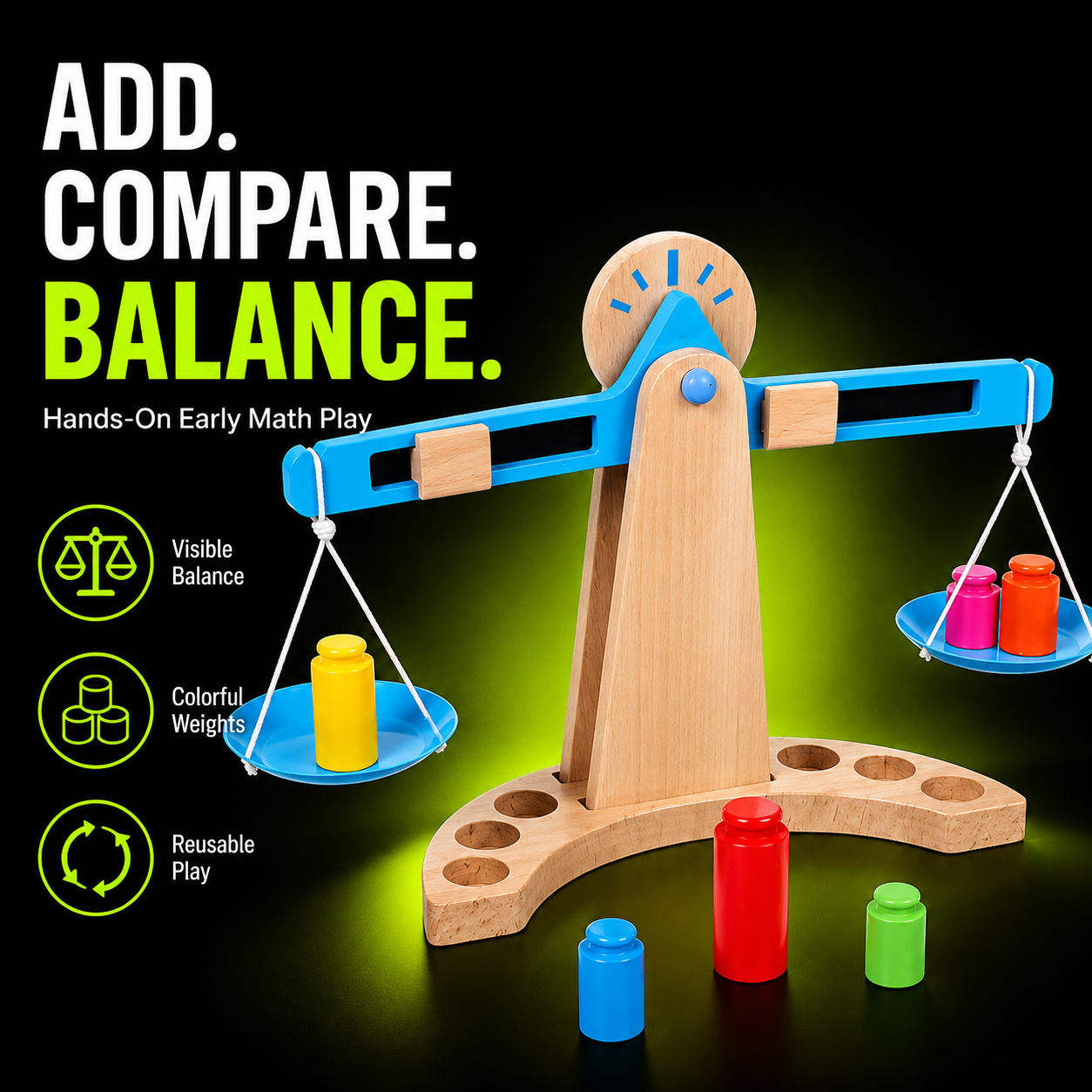 DailyScroll MathBalance™ Learning Scale - image 1