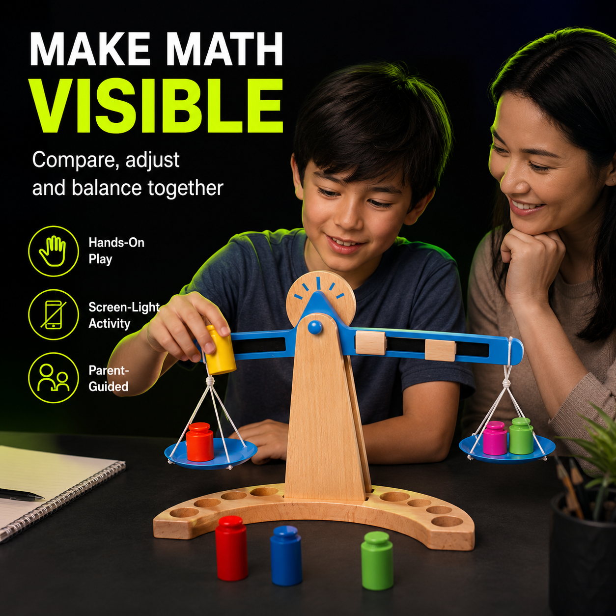 DailyScroll MathBalance™ Learning Scale - image 4