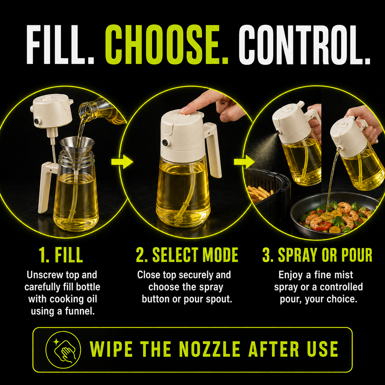 DailyScroll MistPour™ Oil Sprayer - image 3