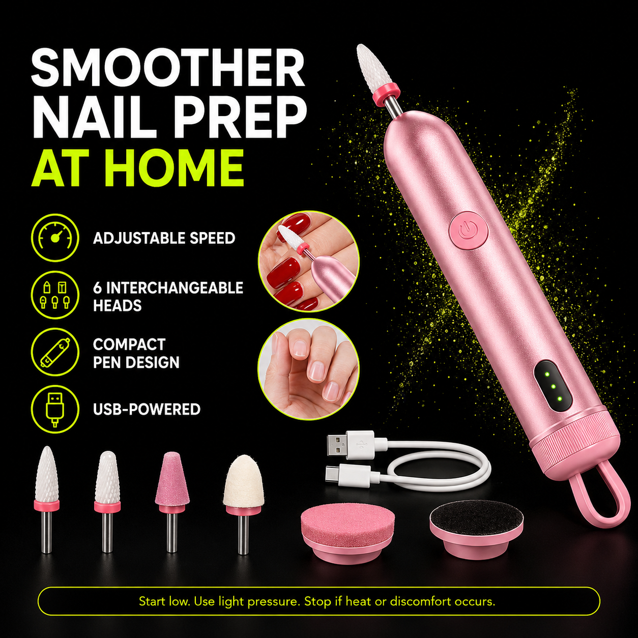 DailyScroll NailCraft™ Electric Nail Drill - image 1