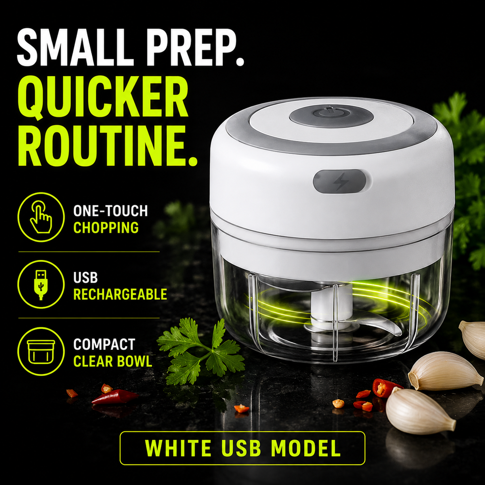 DailyScroll QuickMince™ Mini Food Chopper