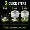 DailyScroll QuickMince™ Mini Food Chopper thumbnail