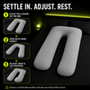 DailyScroll RestNest™ U-Shaped Maternity Pillow thumbnail