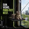 DailyScroll SkyPerch™ Cat Window Hammock thumbnail
