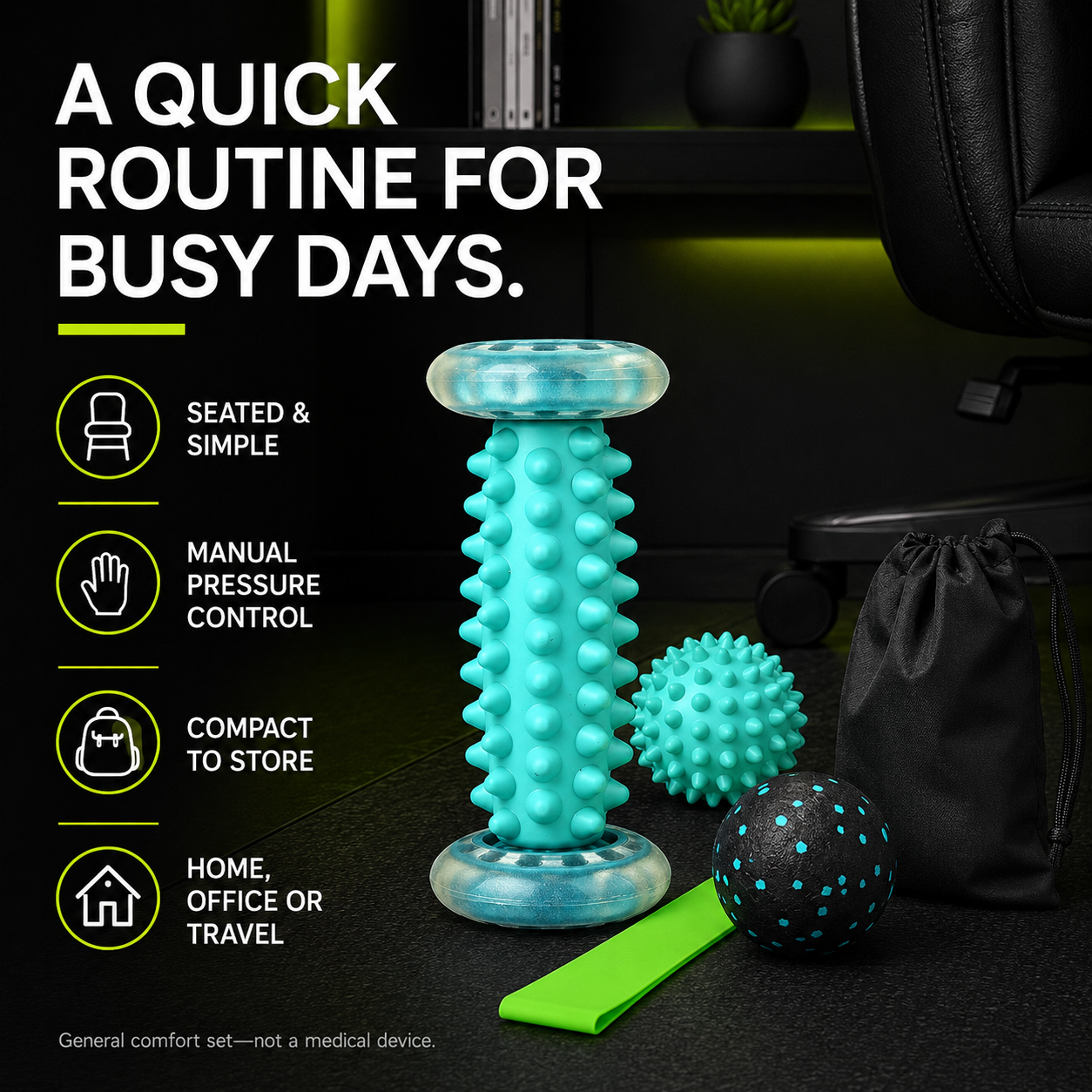 DailyScroll SoleRoll™ Foot Massage Set - image 4