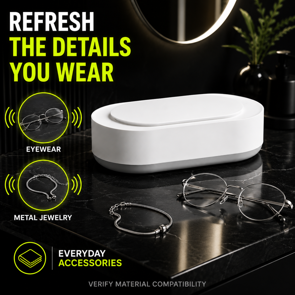 DailyScroll SparkBath™ Ultrasonic Cleaner - image 4