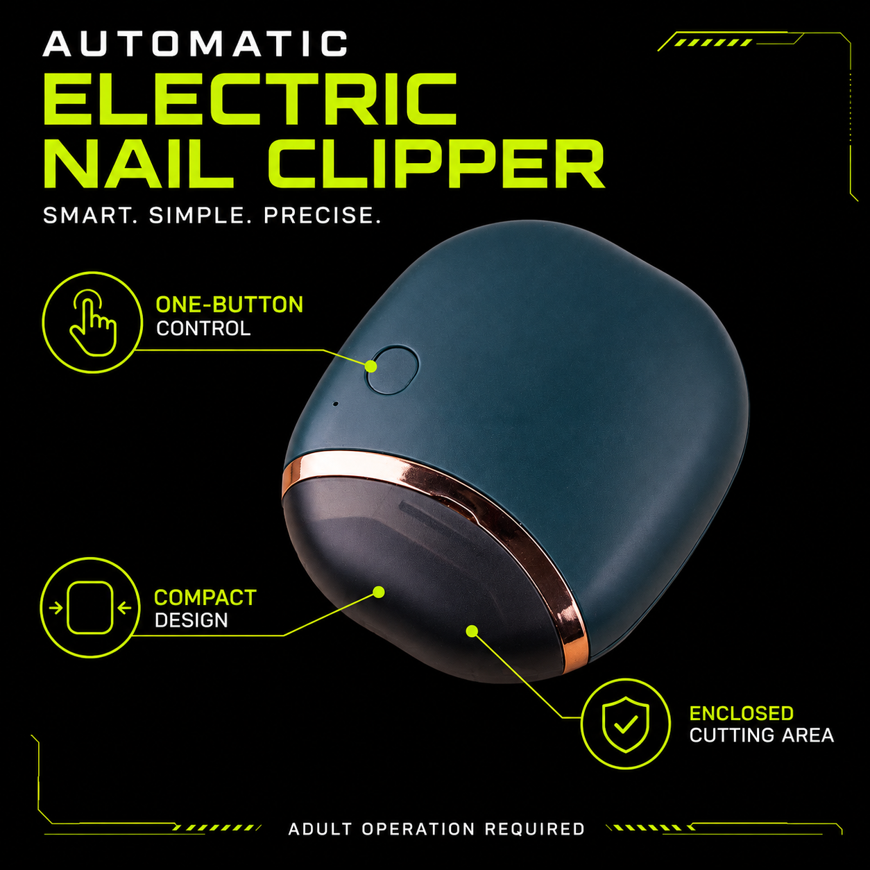 DailyScroll TinyTrim™ Automatic Nail Clipper - image 2