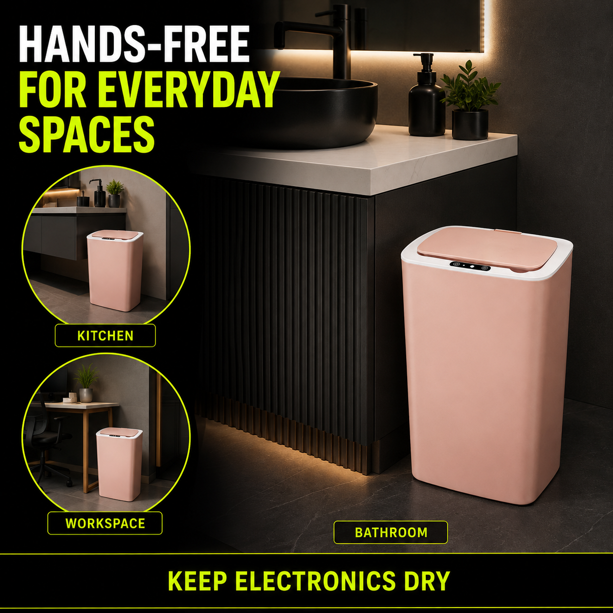 DailyScroll WaveBin™ Touchless Trash Can - image 4