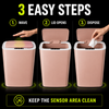 DailyScroll WaveBin™ Touchless Trash Can thumbnail