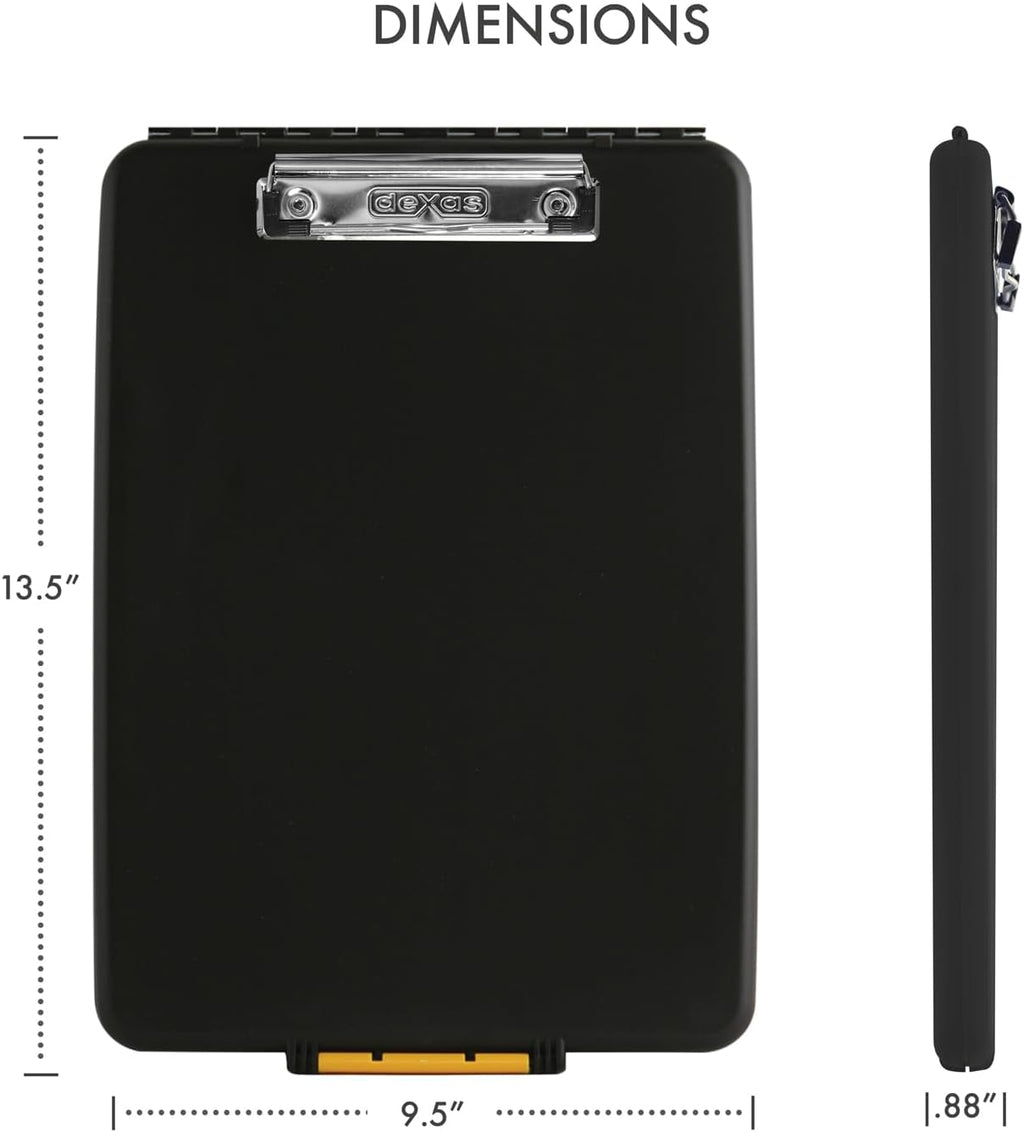 Slimcase Storage Clipboard, Black