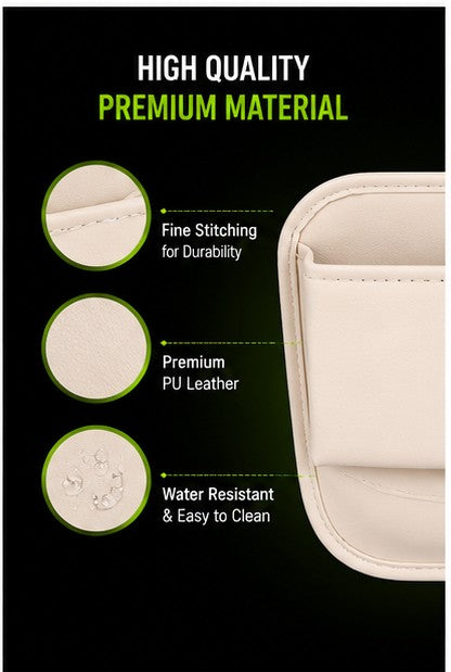 DailyScroll GapNest™ Car Seat Organizer