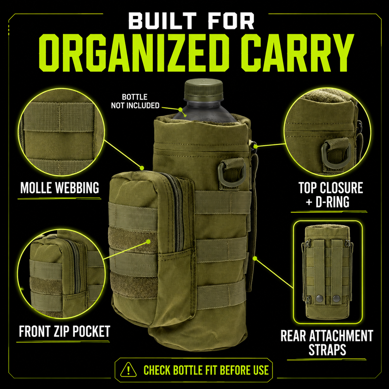 DailyScroll MolleSip™ Bottle Pouch - image 2