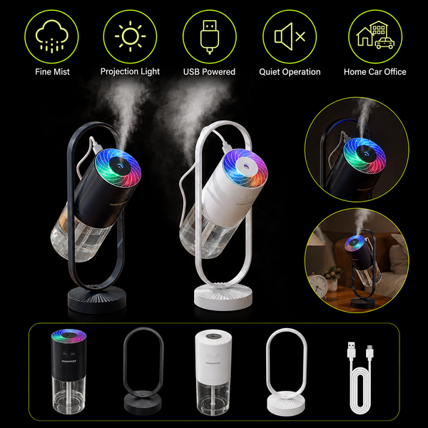 DailyScroll DreamMist™ Projection Humidifier