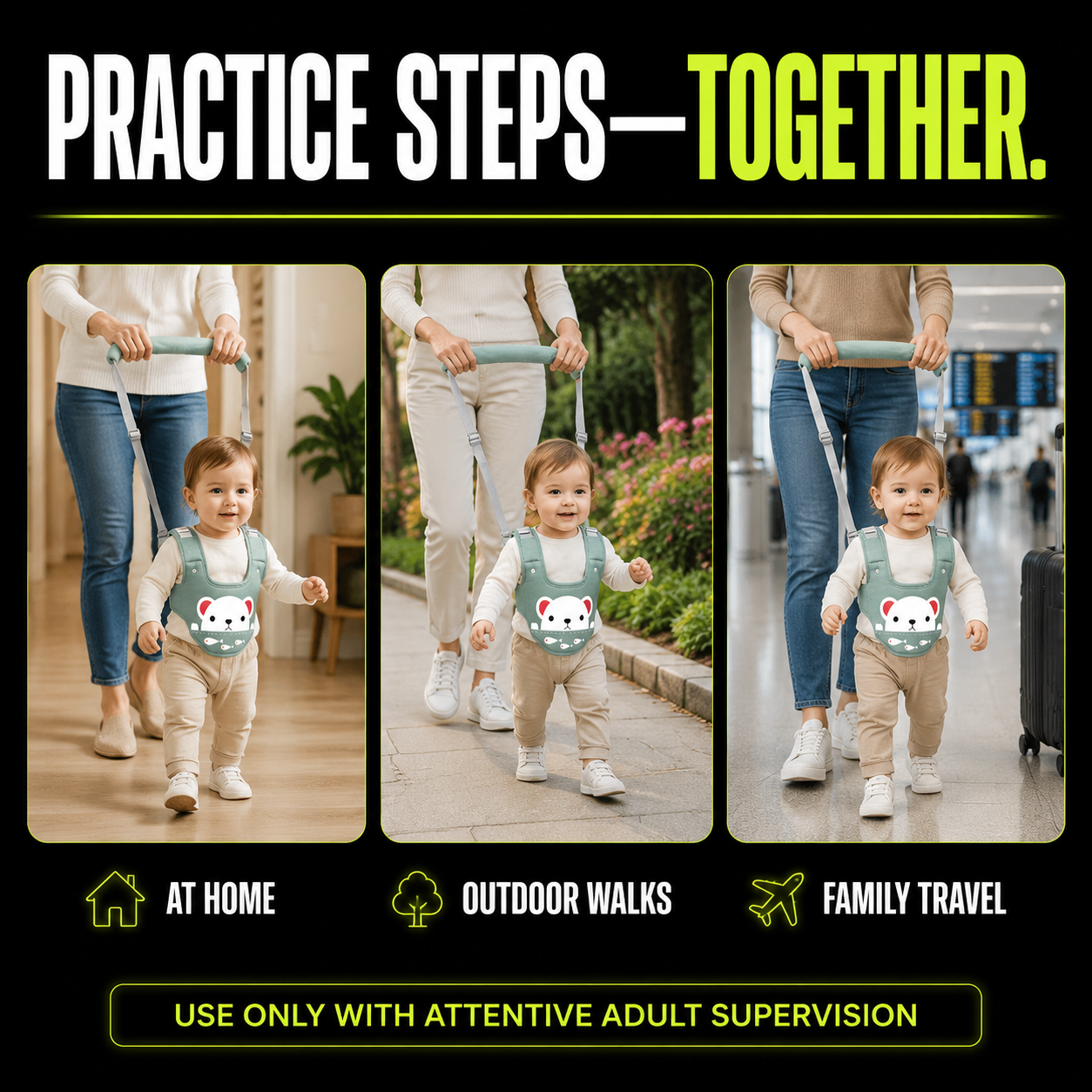 DailyScroll SafeStep™ Toddler Harness Backpack - image 4