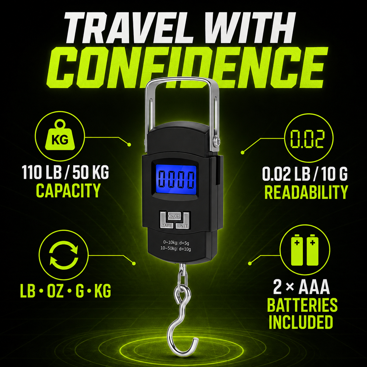 DailyScroll WeightWise™ Luggage Scale - image 2