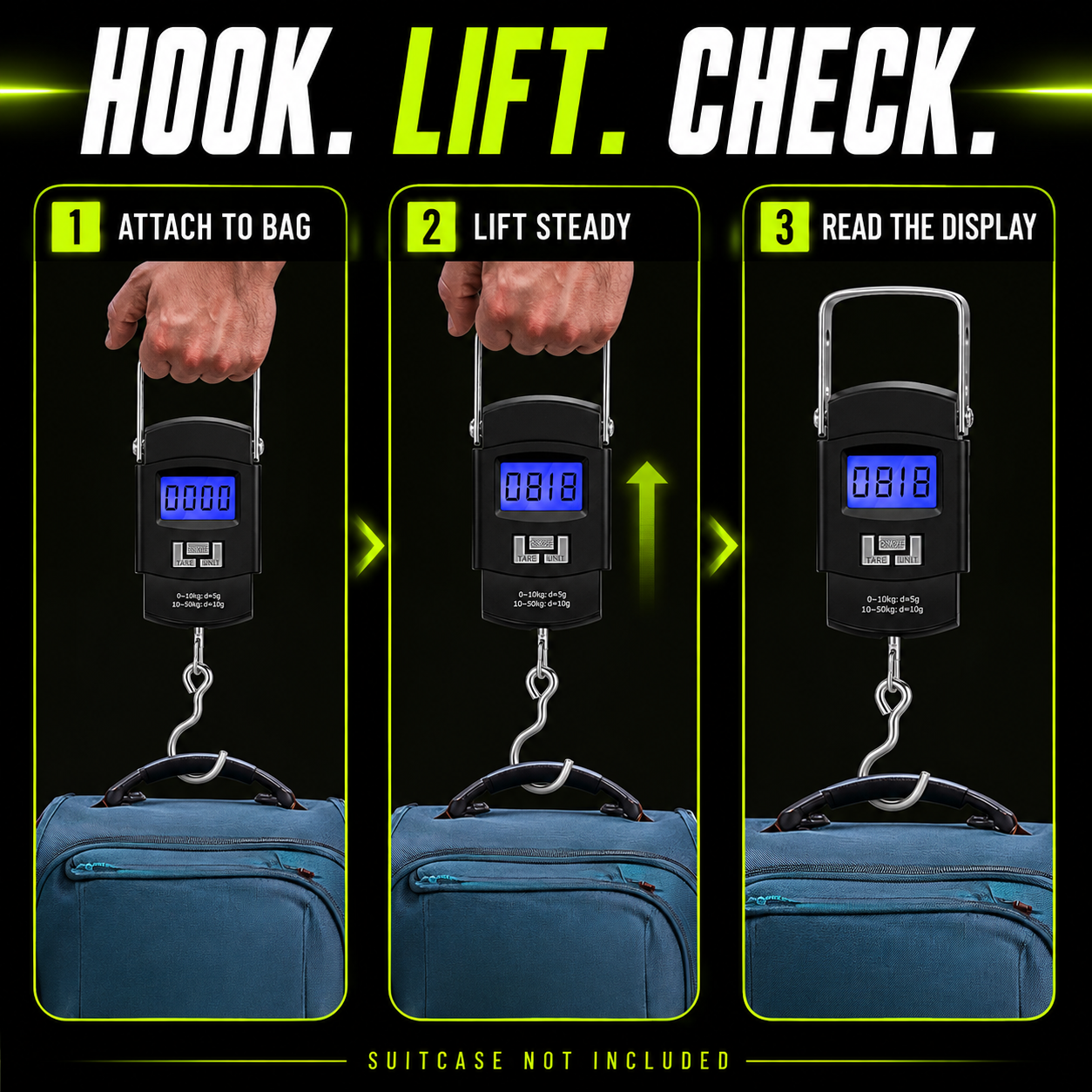 DailyScroll WeightWise™ Luggage Scale - image 3